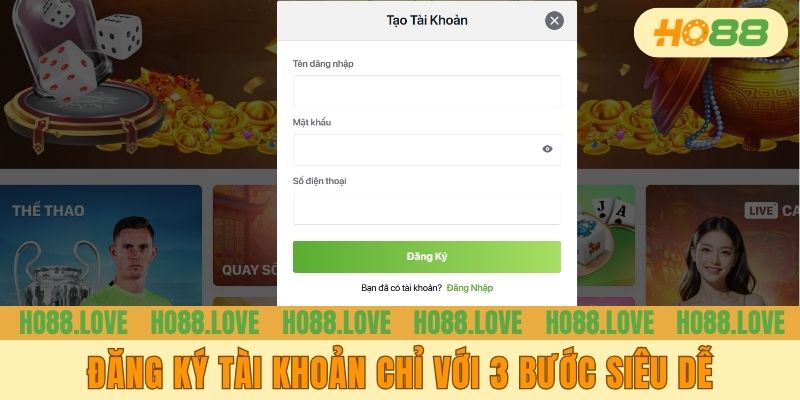 Đăng ký tài khoản chỉ với 3 bước siêu dễ