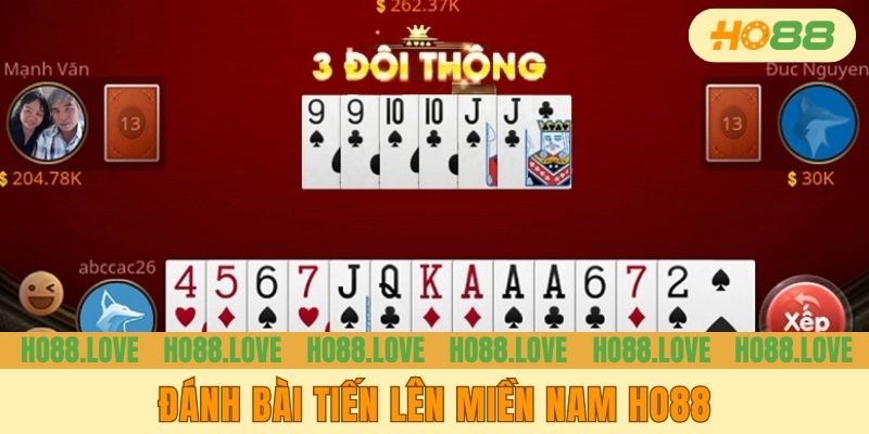 Đánh Bài Tiến Lên Miền Nam HO88 | Cách Chơi & 3 Bí Kíp Hay