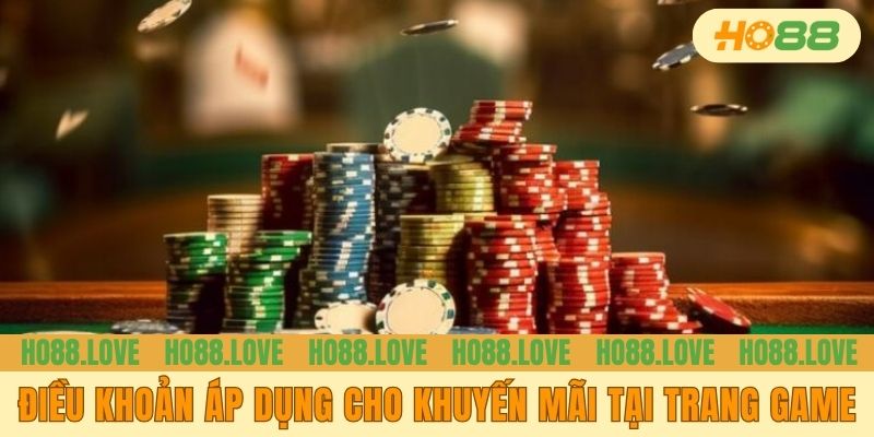 Điều khoản áp dụng cho khuyến mãi tại trang game