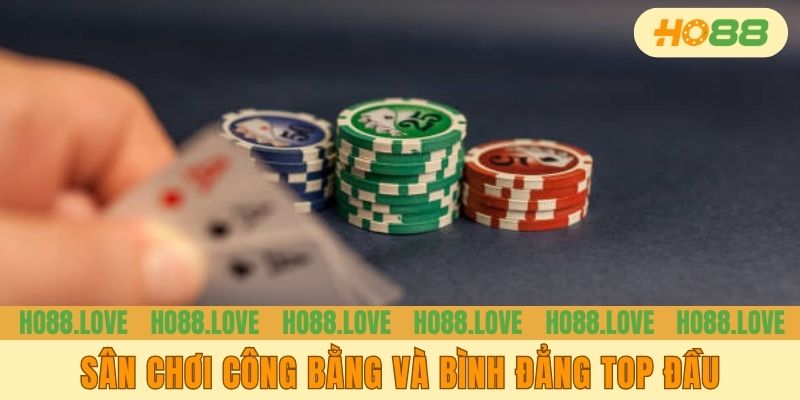 Sân chơi công bằng và bình đẳng top đầu