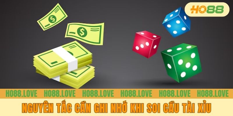 Nguyên tắc cần ghi nhớ khi soi cầu tài xỉu
